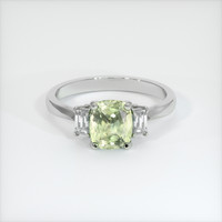 2.88 Ct. Sapphire Ring, Platinum 950 1