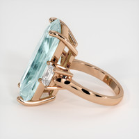 15.27 Ct. Gemstone Ring, 14K Rose Gold 4