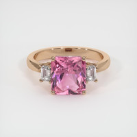 3.37 Ct. Sapphire Ring, 18K Rose Gold 1