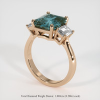 5.03 Ct. Sapphire Ring, 18K Rose Gold 2