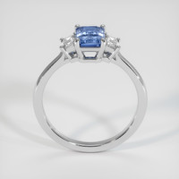 1.30 Ct. Blue Sapphire Ring, 10K White Gold 3