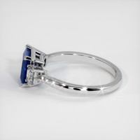 1.94 Ct. Sapphire Ring, 14K White Gold 4