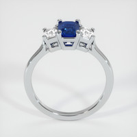 0.69 Ct. Sapphire Ring, 14K White Gold 3