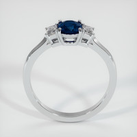 0.98 Ct. Sapphire Ring, 14K White Gold 3