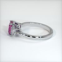 1.26 Ct. Sapphire Ring, 14K White Gold 4