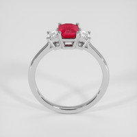 1.03 Ct. Ruby Ring, 14K White Gold 3