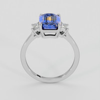 4.02 Ct. Bi Color / Parti Sapphire Ring, 14K White Gold 3