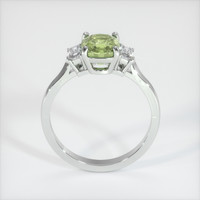2.88 Ct. Sapphire Ring, 14K White Gold 3