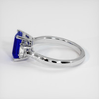 2.02 Ct. Sapphire Ring, 18K White Gold 4