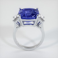 11.20 Ct. Blue Sapphire Ring, 18K White Gold 3