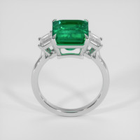 4.87 Ct. Emerald Ring, 18K White Gold 3