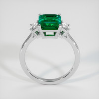 2.22 Ct. Emerald Ring, 18K White Gold 3