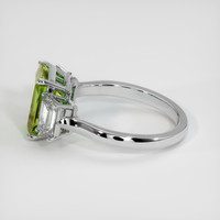 2.88 Ct. Gemstone Ring, 18K White Gold 4