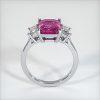 3.11 Ct. Sapphire Ring, 18K White Gold 3