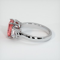 1.96 Ct. Sapphire Ring, 18K White Gold 4