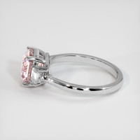 3.09 Ct. Sapphire Ring, 18K White Gold 4