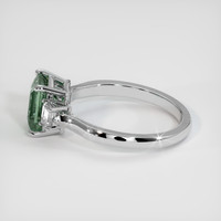 2.12 Ct. Sapphire Ring, 18K White Gold 4
