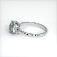 1.93 Ct. Sapphire Ring, 18K White Gold 4