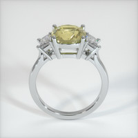 2.28 Ct. Yellow Sapphire Ring, 18K White Gold 3