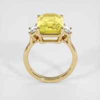 8.57 Ct. Yellow Sapphire Ring, 10K Yellow Gold 3