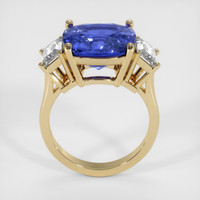 7.24 Ct. Blue Sapphire Ring, 14K Yellow Gold 3