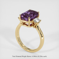 5.84 Ct. Gemstone Ring, 14K Yellow Gold 2