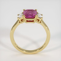 2.20 Ct. Sapphire Ring, 14K Yellow Gold 3