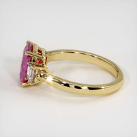 2.20 Ct. Sapphire Ring, 14K Yellow Gold 4