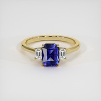 2.32 Ct. Sapphire Ring, 14K Yellow Gold 1