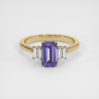 1.47 Ct. Sapphire Ring, 14K Yellow Gold 1