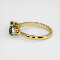 1.10 Ct. Bi Color Sapphire Ring, 14K Yellow Gold 4