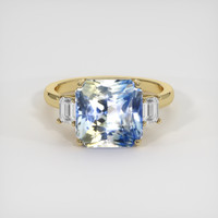 5.04 Ct. Sapphire Ring, 18K Yellow Gold 1