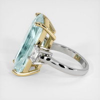 15.27 Ct. Gemstone Ring, 14K Yellow & White 4