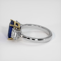 3.05 Ct. Sapphire Ring, 14K Yellow & White 4