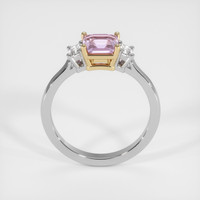 1.48 Ct. Pink Sapphire Ring, 14K Yellow & White 3