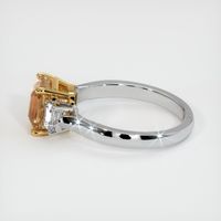3.18 Ct. Sapphire Ring, 14K Yellow & White 4