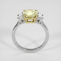 2.28 Ct. Yellow Sapphire Ring, 14K Yellow & White 3