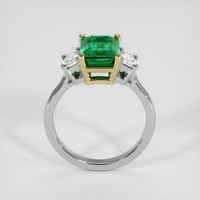 1.90 Ct. Emerald Ring, 18K Yellow & White 3