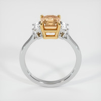 3.18 Ct. Sapphire Ring, 18K Yellow & White 3
