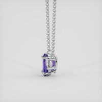 1.64 Ct. Purple Iolite Necklace, 18K White Gold 3