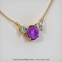 Ruby Necklace 6.66 Ct. 14K Yellow Gold Preview