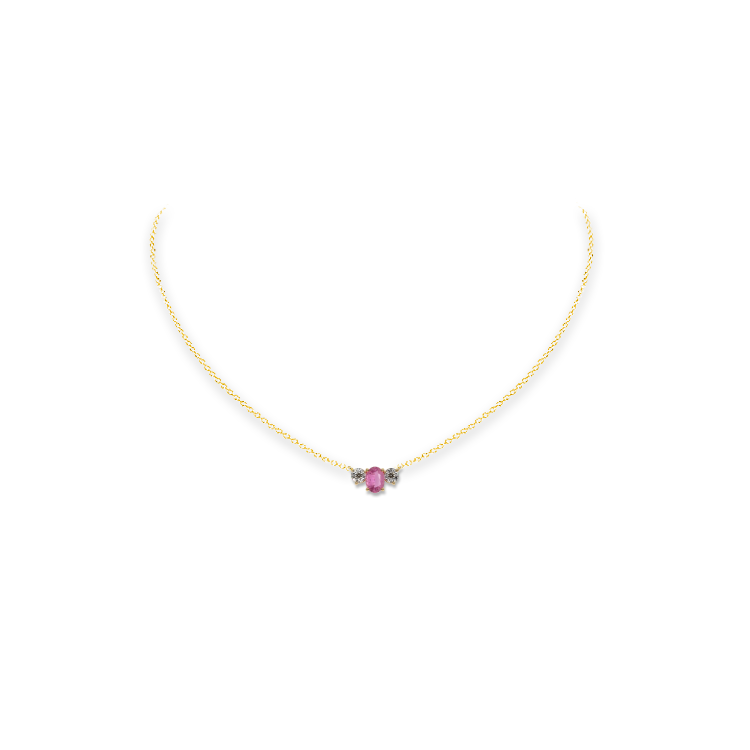 Jewelry image on model