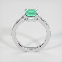 1.24 Ct. Emerald Ring, Platinum 950 3