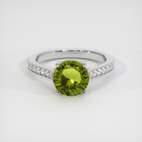 1.87 Ct. Gemstone Ring, Platinum 950 1