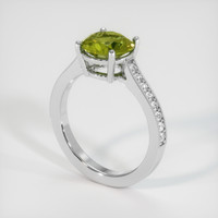 1.87 Ct. Gemstone Ring, Platinum 950 2