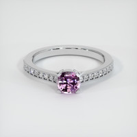 0.67 Ct. Sapphire Ring, Platinum 950 1