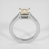 2.00 Ct. Peach Sapphire Ring, Platinum 950 3