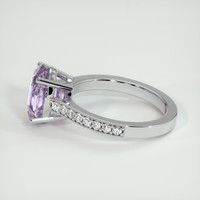 4.53 Ct. Purple Sapphire Ring, Platinum 950 4