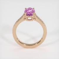 2.16 Ct. Pink Kunzite Ring, 14K Rose Gold 3
