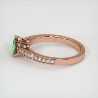 0.98 Ct. Sapphire Ring, 18K Rose Gold 4